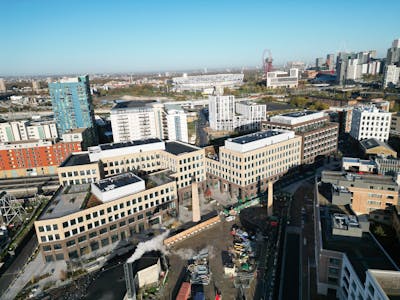 Chimney Walk, Sugar House Island, Stratford, Office To Let - Aerial view