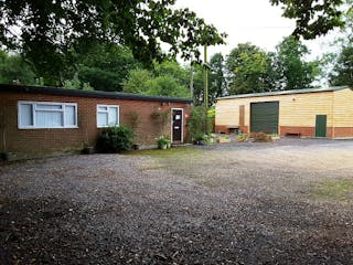 Old Station Workshop & Office, Bagmore Lane, Basingstoke, Industrial / Office To Let - Old Station Brick office and Workshop 20170906.jpg