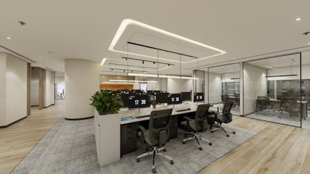 Vision Tower, Business Bay, Dubai, Office To Let / For Sale - Workstation 2.jpg