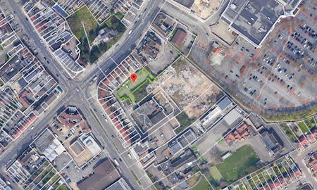 Edgware Car Park, High Street, Edgware, London, Land To Let - Aerial Edgware car park.PNG