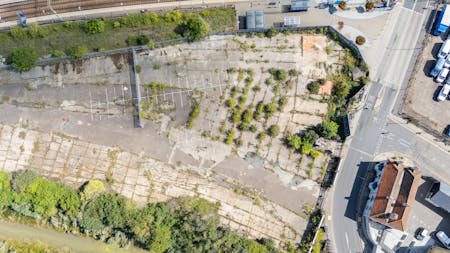 Land at Hythe Station Road, Colchester, Industrial / Open Storage For Sale - pkp  ME  Hythe Colchester  Aerial  14.jpg