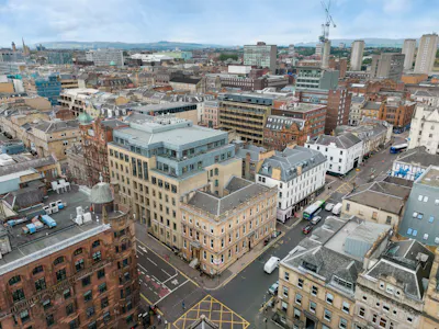 168 West George Street, Glasgow, Office For Sale - Drone View