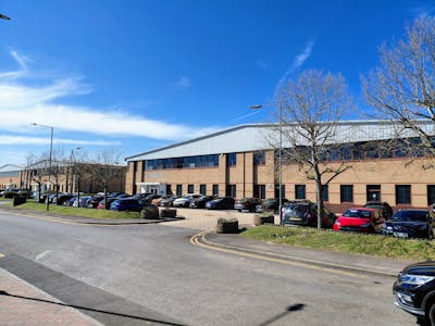 Unit 5 Thorpe Industrial Estate, Alpha Way, Egham, Industrial/Logistics / Industrial / Warehouse Lease Assignment - Unit 5 Alpha Way, Egham, external front of warehouse, industrial unit.jpg