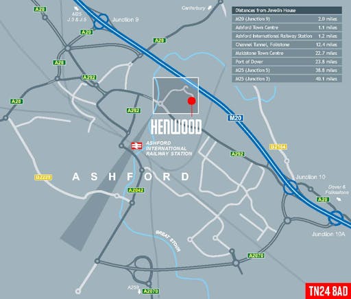 Henwood, Javelin Way, Ashford, Offices For Sale - Henwood Javelin Way map.jpg