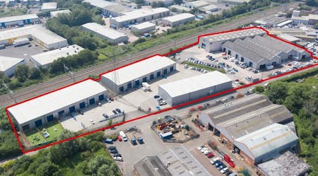 Unit 31 & 32, Wentloog Buildings, Cardiff, Industrial To Let - Wentloog Drone outline.jpg