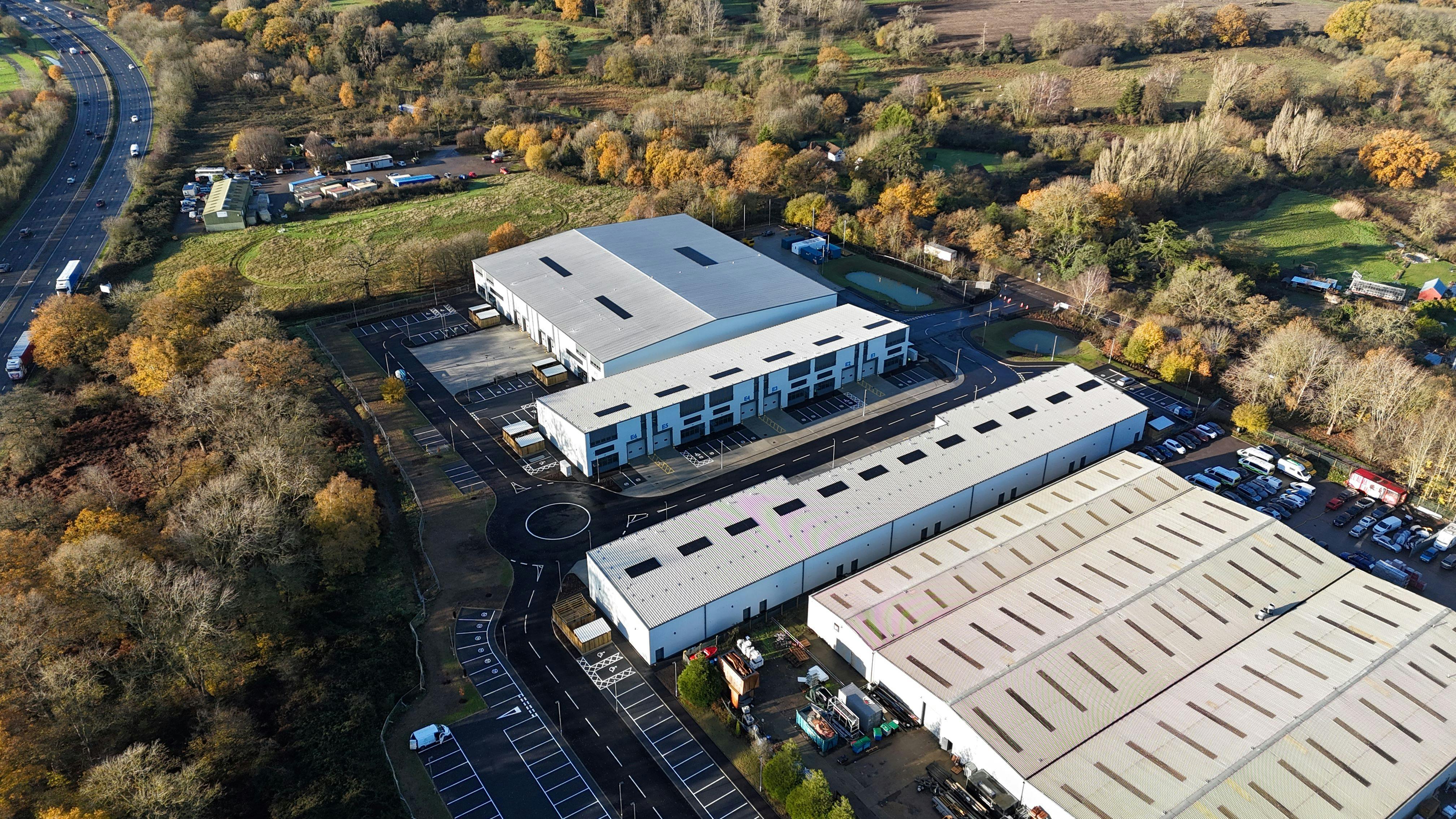 Unit F1, Burnt Common Business Park, Guildford, Warehouse & Industrial To Let - DJI_20251203100415_0010_D.JPG