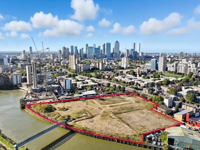 Calico Wharf, Lochnagar St, London,, Canning Town, Industrial / Storage / Open Storage To Let - Red line.jpg