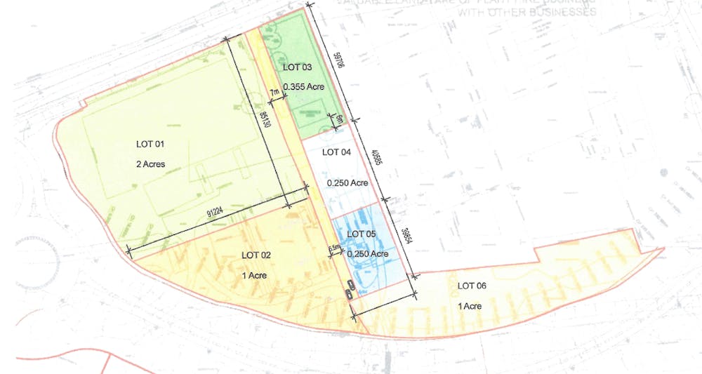 Kings Dyke - Site plan