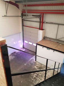 Unit 37, Pevensey, Industrial To Let - 250326 Stairs down to front.jpg