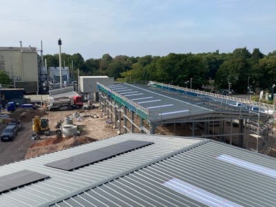 Silverwoods Trade Park, Silverwoods Way, Kidderminster, Light Industrial To Let - Unit 2 Frame and roof installed