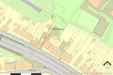 Land at, 585 Uttoxeter Road, Stoke-on-Trent, Development / Land / Residential For Sale - OS PLAN.jpg