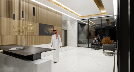 Westfield Riyadh, Riyadh, Office To Let - JR_BASEMENT OFFICE LOBBY03.jpg