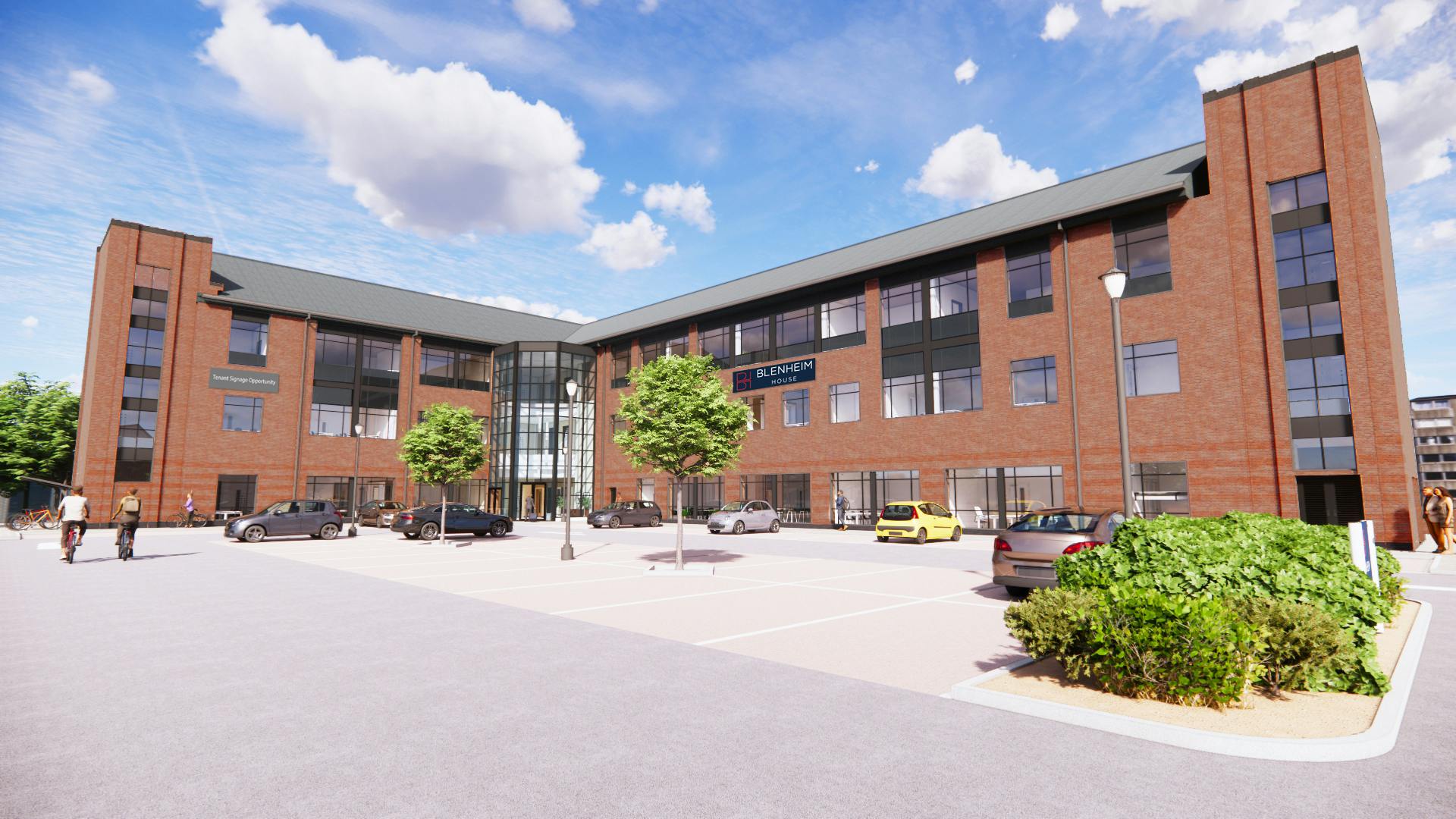 Blenheim House, Leeds, Offices To Let - External view 2 Rev 3.jpg