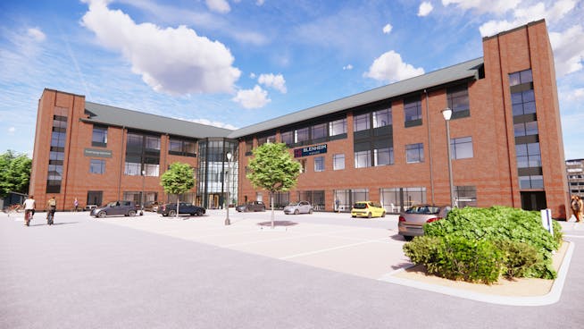 Blenheim House, Leeds, Offices To Let - External view 2 Rev 3.jpg