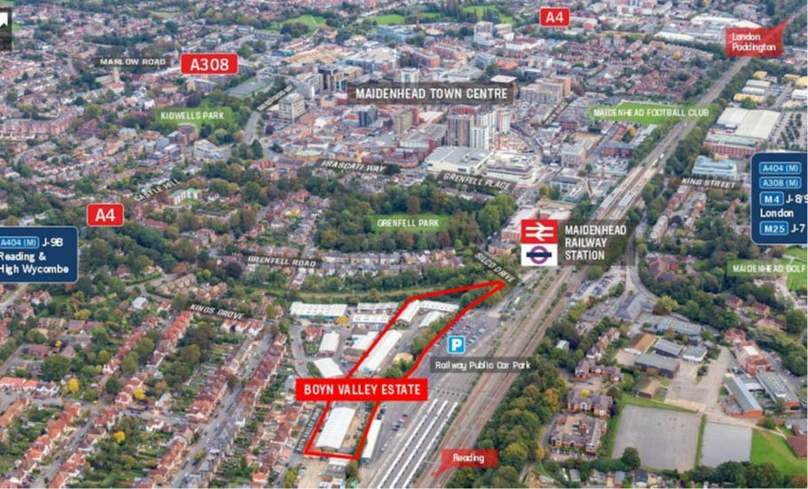 Unit I, Maidenhead, Industrial To Let - Picture1 - aerial.jpg