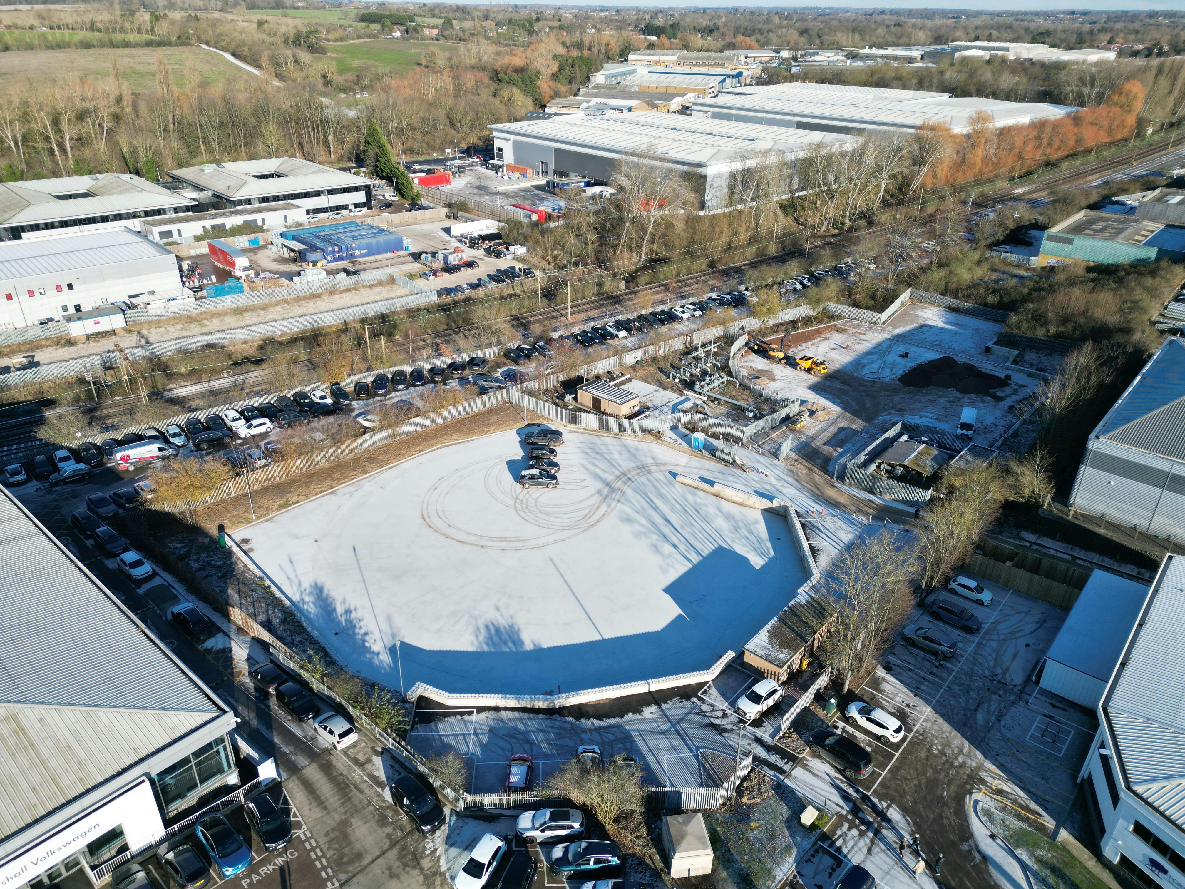 Yard at 3 Windsor Place, Harlow, Industrial To Let - DJI_0065.JPG