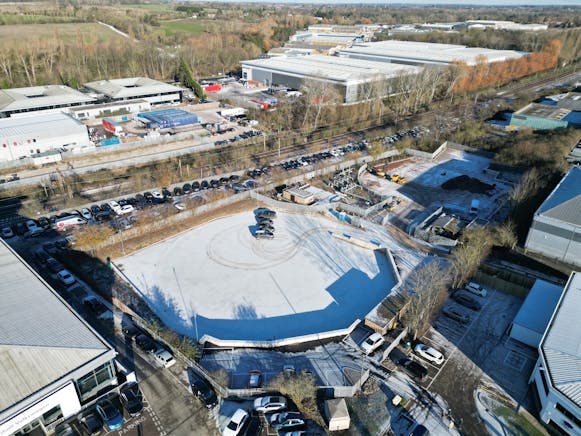 Yard at 3 Windsor Place, Harlow, Industrial To Let - DJI_0065.JPG