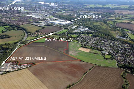Strategic Employment Land Site, Shireoaks Common/Gateford, Worksop, Land / Industrial / Development Potential For Sale - Image 1