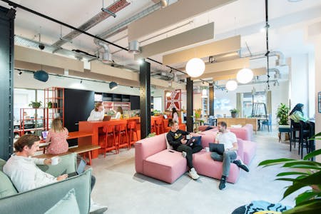 Runway East Shoreditch, 52-60 Tabernacle Street, London, Office / Serviced Office To Let - Ground floor breakout space.jpg