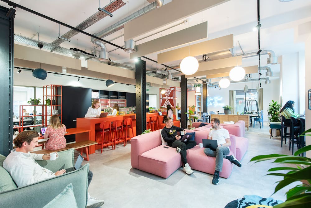 Runway East Shoreditch, 52-60 Tabernacle Street, London, Office / Serviced Office To Let - Ground floor breakout space.jpg
