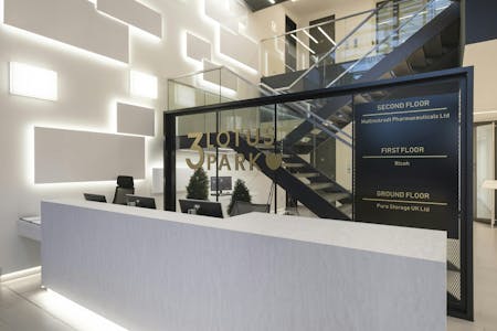 Lotus 3, 1st Floor, Lotus Park, Staines, Office To Let - Lotus 3 recpetion.jpg