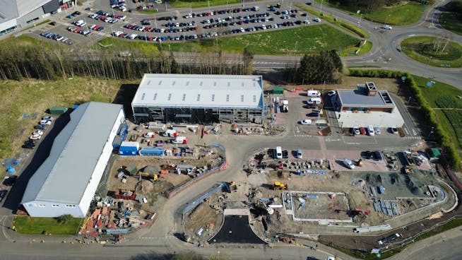 Unit 2 Borrowmeadow Trade Park, 2 Borrowmeadow Road, Stirling, Industrial / Other To Let - Aerial.jpg