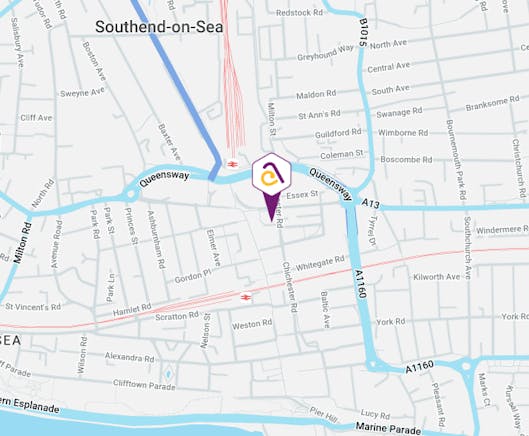 Maitland House, Southend-On-Sea, Office To Let - map.PNG