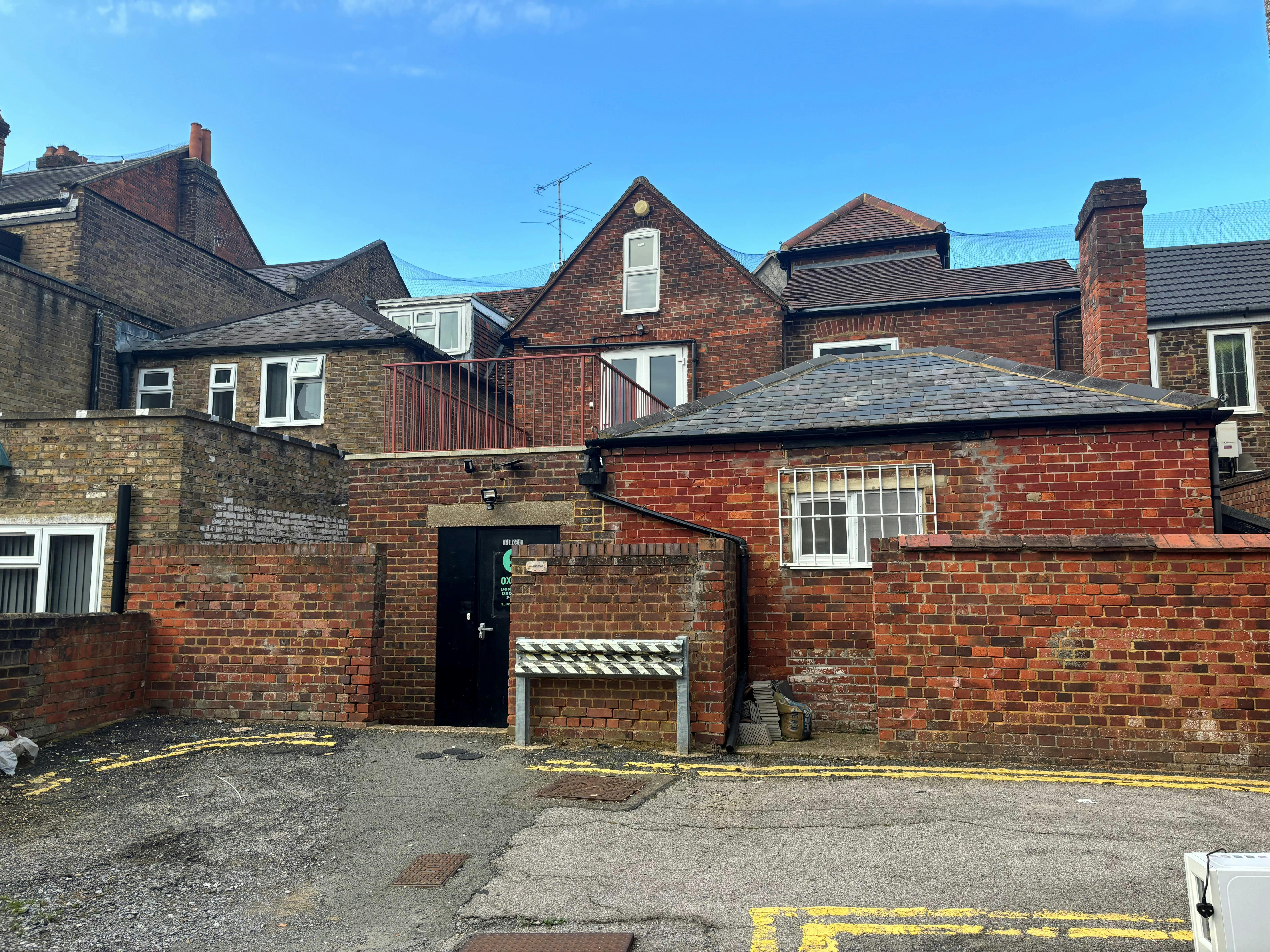 Basement, 81 High Street, Maidenhead, Industrial To Let - 81 High Street Rear External 1.jpg