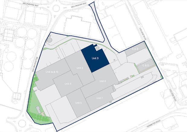 Unit 3 Larkfield Mill, Aylesford, Industrial To Let - AylesfordLarkfieldMillUnit3map.jpg