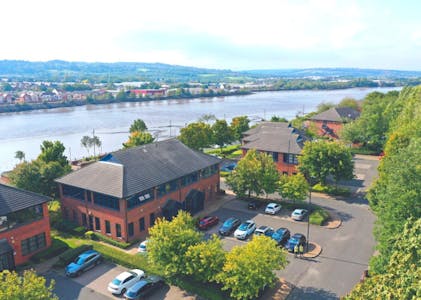 2 Eagle House, Asama Court, Newcastle Upon Tyne, Office To Let - drone.png