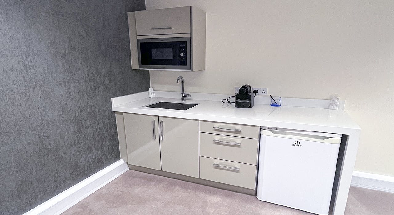 10 Hornton Place - 10 Hornton Place Kensington W8 office to let west London kitchenette.jpg