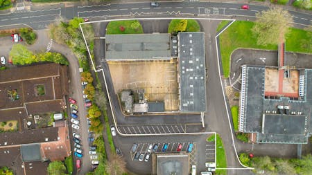 Former Fire Station Horsham, Horsham, Development Land / Other For Sale - vwhffsaerial03.jpg