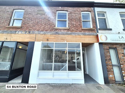 64 & 66 Buxton Road, Stockport, Office / Retail To Let - 64 FRONT VIEW.jpg