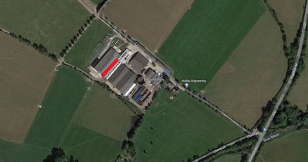 Manor Farm Barns (Units 2A-I), Manor Farm, Southampton, Industrial / Warehouse To Let - Aerial Photo  5 Lock Ups.JPG