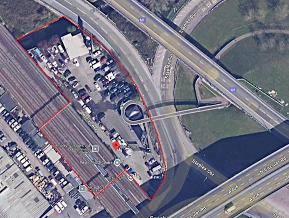 Freehold Land and Arches, 1A Adrian Avenue, Cricklewood For Sale - SITEPLAN Updated.jpg