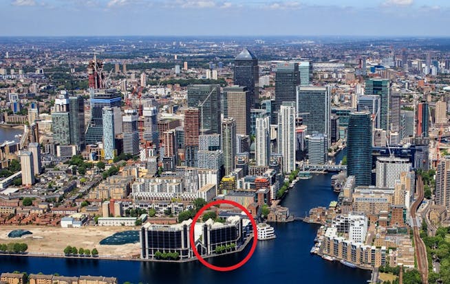 City Reach, 5 Greenwich View Place, London, Offices To Let - City Reach aerial