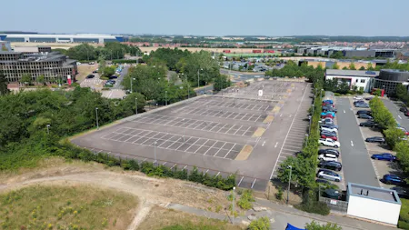 Car Park, Gretton Road, Development Land / Development Site / Industrial / Land / Open Storage For Sale - DJI_0416.JPG
