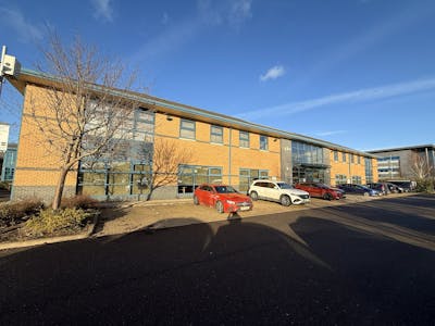 Endeavour House, Peterborough, Office To Let - Car park at front .JPG