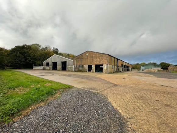 Grammarsham Farm Barns, Farleigh Wallop, Warehouse & Industrial To Let - yard.jpg