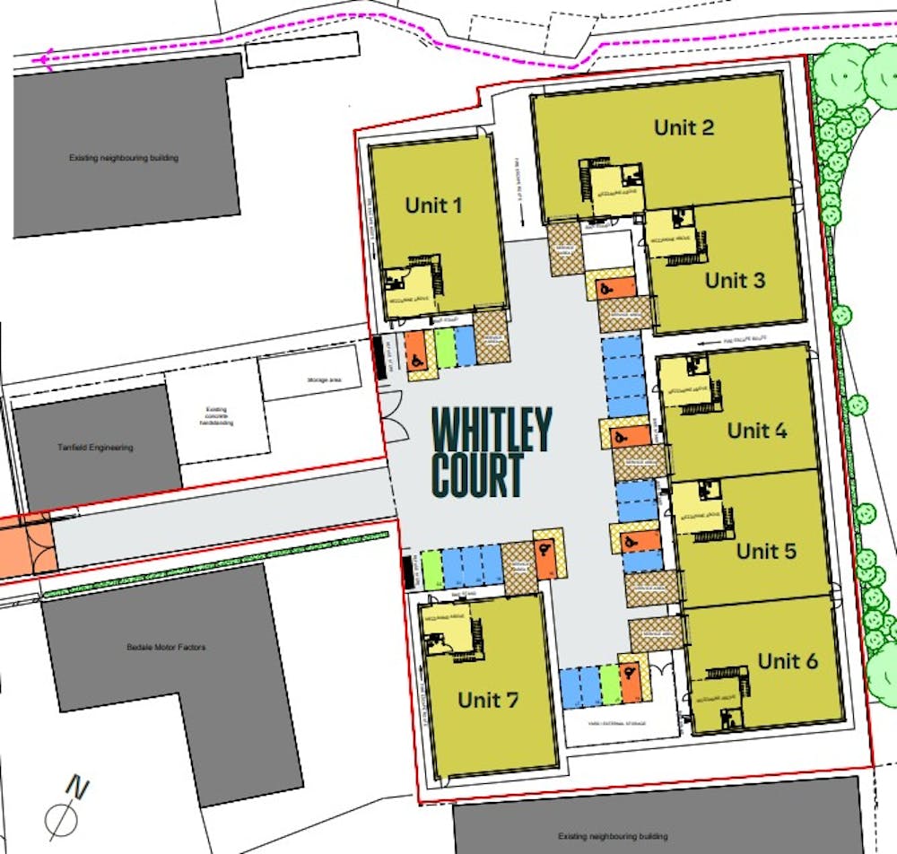 Whitley Court, Tutin Road - Layout plan proposed Jan 25.jpg