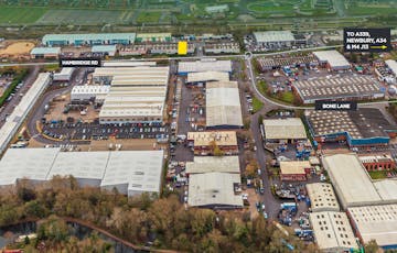 Unit 1B The Paddocks Trade Park, Newbury, Industrial / Warehouse To Let - Annotated Aerial Image.png