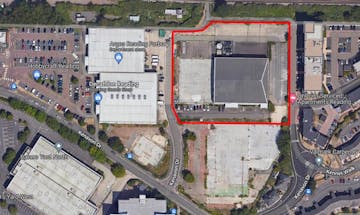 Unit B1-B3 Kenavon Drive, Reading, Industrial / Warehouse To Let - Aerial Site Outline