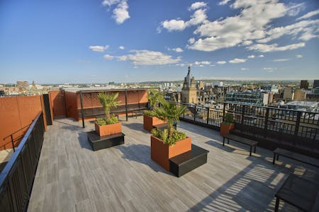 Allan House, Glasgow, Office To Let - Roof terrace - 145 St Vincent Street