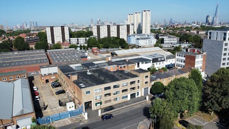 Chevron Apartments, 294-304 St. James's Road, London, Development For Sale - St James's Road with City backdrop