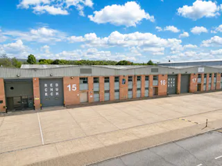 Unit 15 & 16, Unit 15 & 16 Mead Park Industrial Estate, Harlow, Industrial To Let - Front exterior.jpg