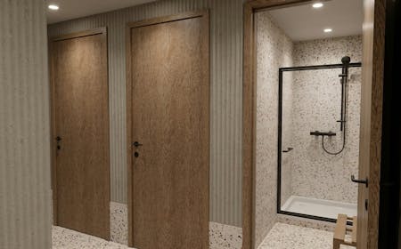 Bridge House, Guildford, Office To Let - Male Showers 01.jpg