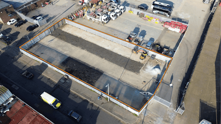 Site 1, Delamare Road, Cheshunt, Open Storage To Let - Site 1 Delamare RD Outlined.png