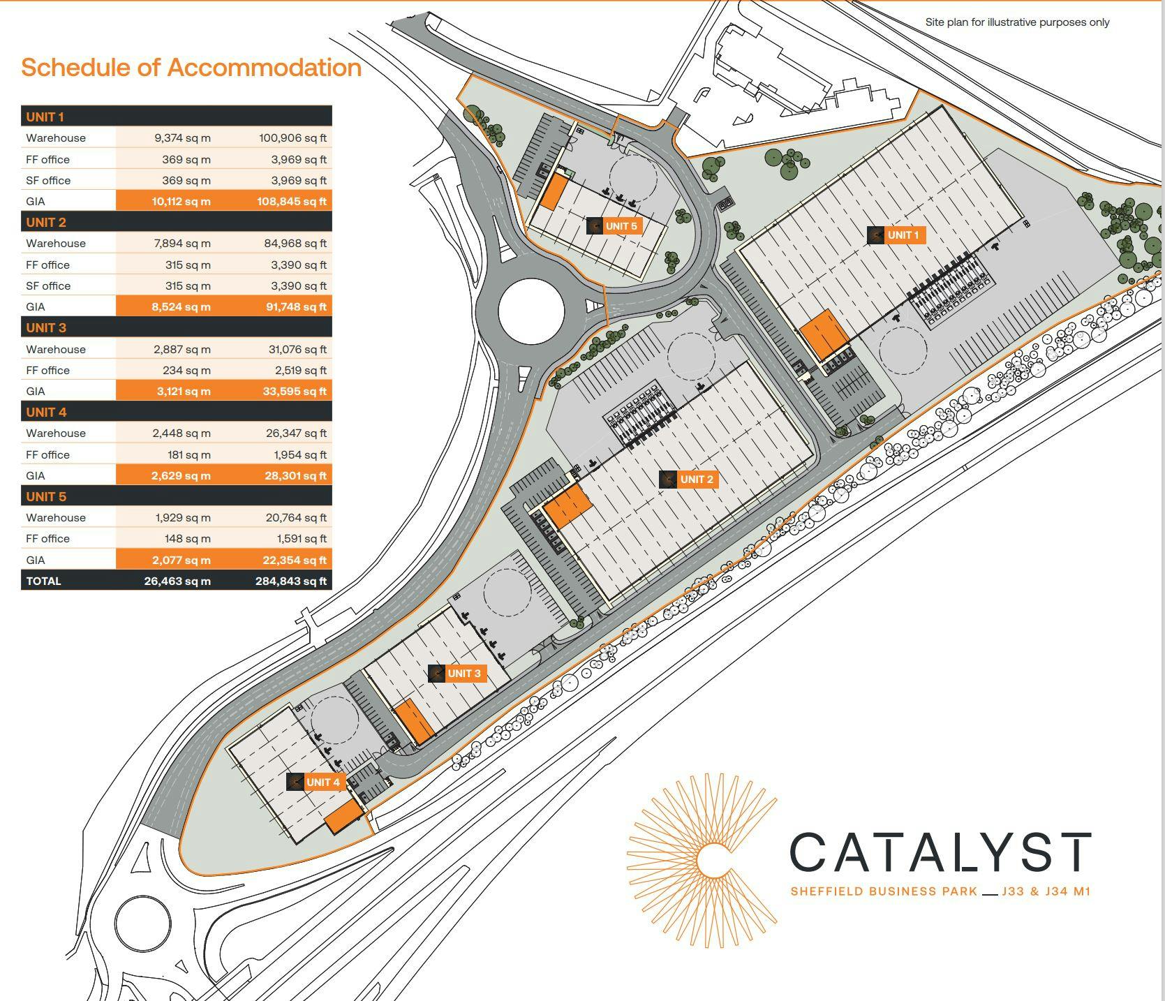 Catalyst 108, Europa Link, Sheffield Business Park, Sheffield, Distribution Warehouse To Let - Catalyst plan.JPG