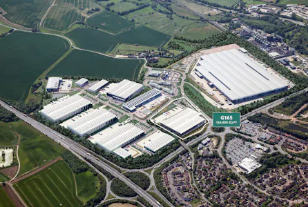 G165, Gateway 14, Stowmarket, Industrial / Industrial / Storage / Industrial / Warehouse To Let / For Sale - Gateway 14 aerial showing G165 only 100726.jpg