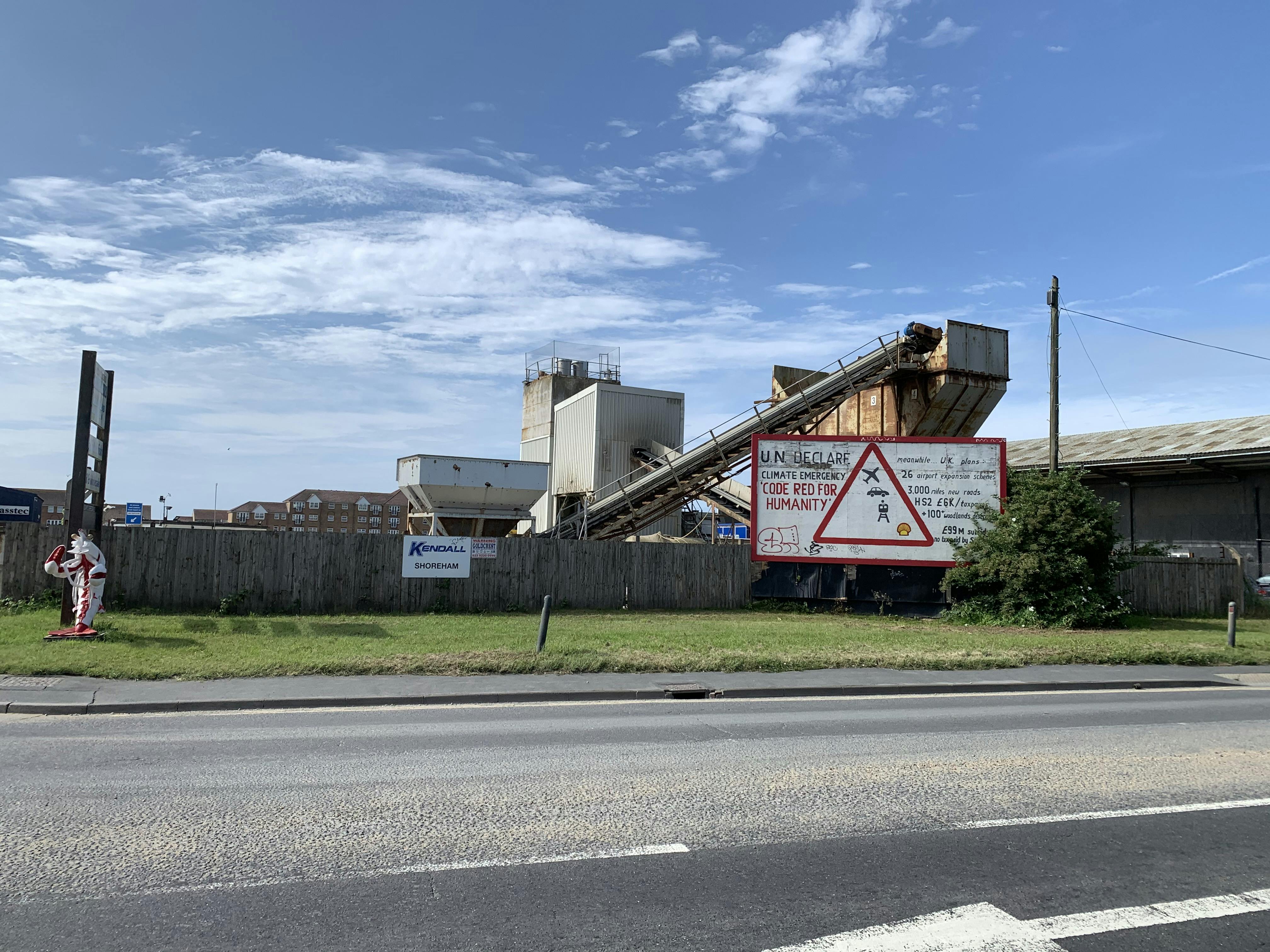 Aggregate Yard, Fisherman's Wharf, Shoreham, Industrial / Land - Open Storage To Let - Front cover.JPG